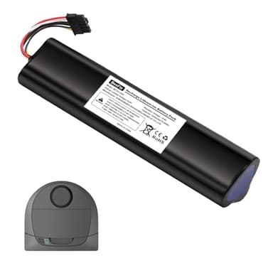 Beefix Batteria di ricambio da 5200 mAh per robot aspirapolvere Neato Robotics Connected D3, D5, D7, ad alta capacità Robotic Vacuum 14,4 V agli ioni di litio 945-0225