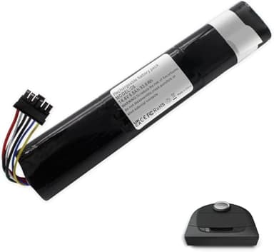 6500mAh Upgraded Battery Replacement for Neato D3 D4 D5 D6 D7 Robotic Vacuum Cleaners Model D3+ D301 D303 D5+ D502 D503 D701 D702 D703 D705, Part Number 205-0028 945-0225 205-0011 205-0013