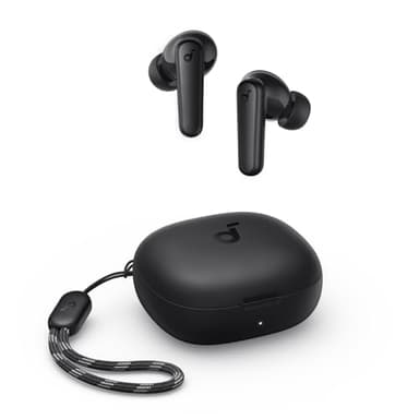 Soundcore by Anker P20i Auricolari True Wireless, Driver 10mm Bassi Potenti, 2 Mic con Riduzione Rumore AI per Chiamate Chiare, 30 Ore Riproduzione, 22 EQ, IPX5, Bluetooth 5.3, Controllo via App
