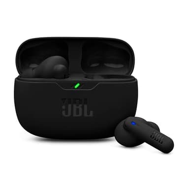 JBL Wave Beam 2 Auricolari Bluetooth True Wireless con Cancellazione del Rumore, 40 Ore di Autonomia, Suono JBL Pure Bass, Smart Ambient, Connessione Multipoint, Design Chiuso a Stick, Nero