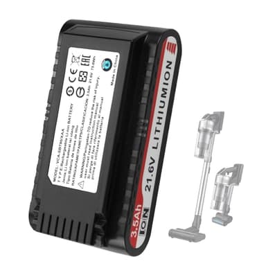 K KYUER VCA-SBT90/XAA Vacuum Batteria per Samsung Jet 75/75+/75 Pet/Jet 90/90+ Aspirapolvere Senza Filo VS20R9046T3/AA VS20T7536T5/AA Cordless Stick Vacuum Battery 3500mAh 21.6V
