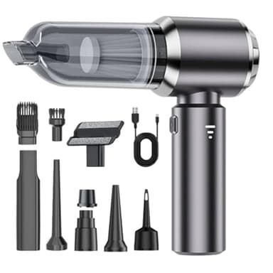 Cordless Handheld Vacuum, Car Vacuum Cleaner, Cordless Car Cleaner, Handheld Car Vacuum, 4 in 1 Vacuum, Car Vacuum Accessories, Desktop Vacuum Cleaner, Blower Handheld Vacuum, Cordless Car Blower