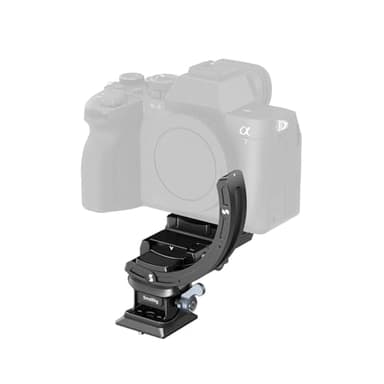 SMALLRIG Kit Piastra di Montaggio Orizzontale-Verticale per Fotocamere Mirrorless, per Sony, per FUJIFILM, per Nikon, per Canon, con Piastra a Sgancio Rapido Tipo per Arca - 4349