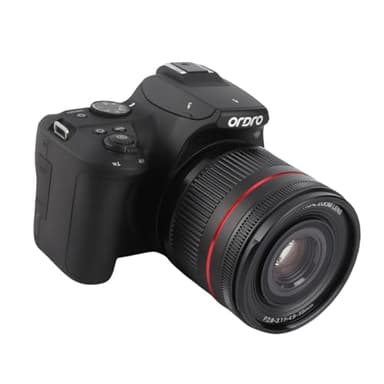 Fotocamera DSLR 4K 64MP, Fotocamera Mirrorless G7000 con Zoom Digitale 30X, Obiettivo da F4,9 a 59 Mm, Schermo IPS Ribaltabile da 3 Pollici, Videocamera Digitale WiFi Full HD,
